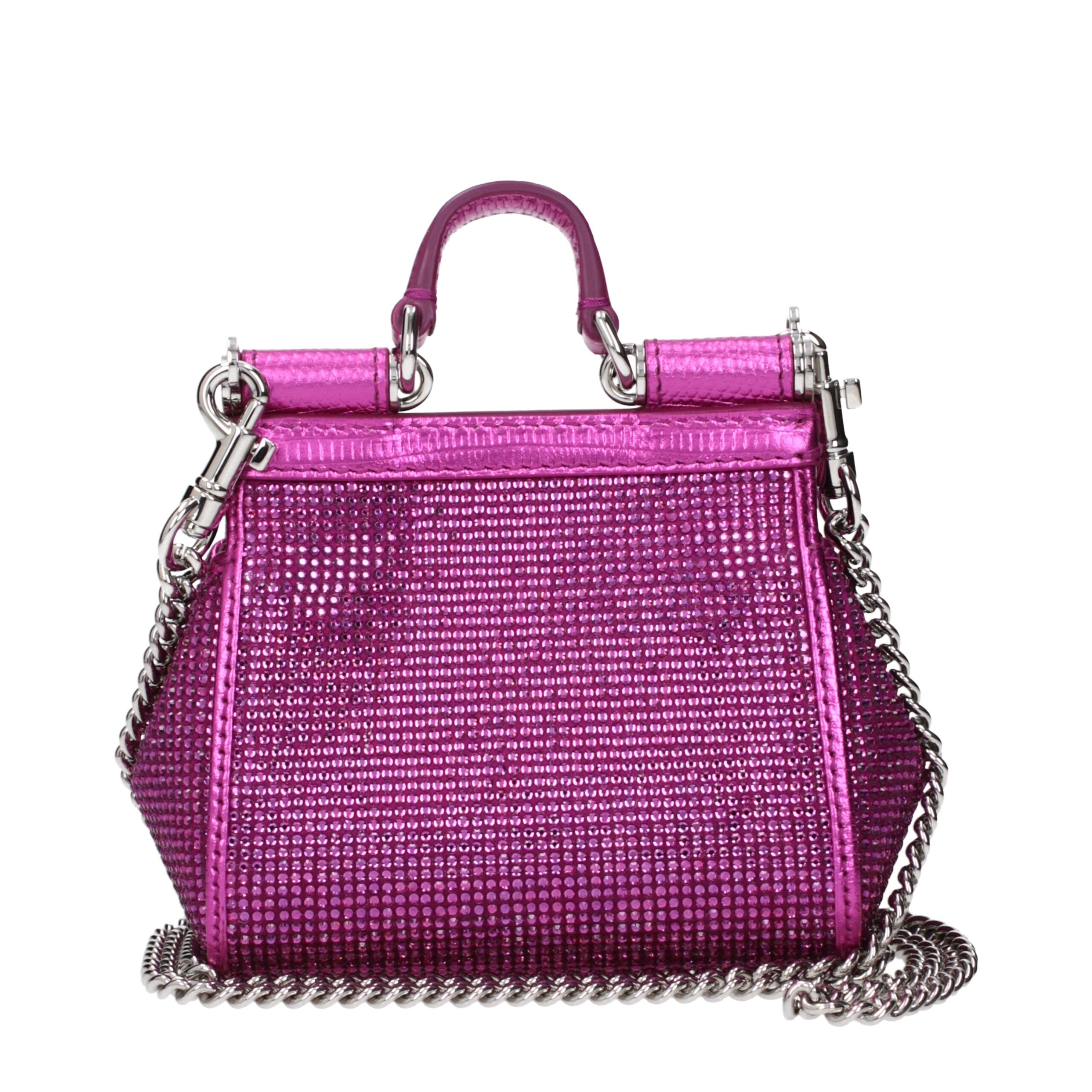 Pink Satin Handbag Bag