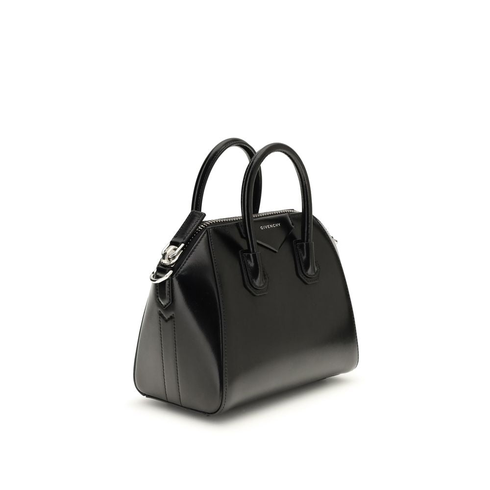 Black Calf Leather Bos Taurus Handbag Bag