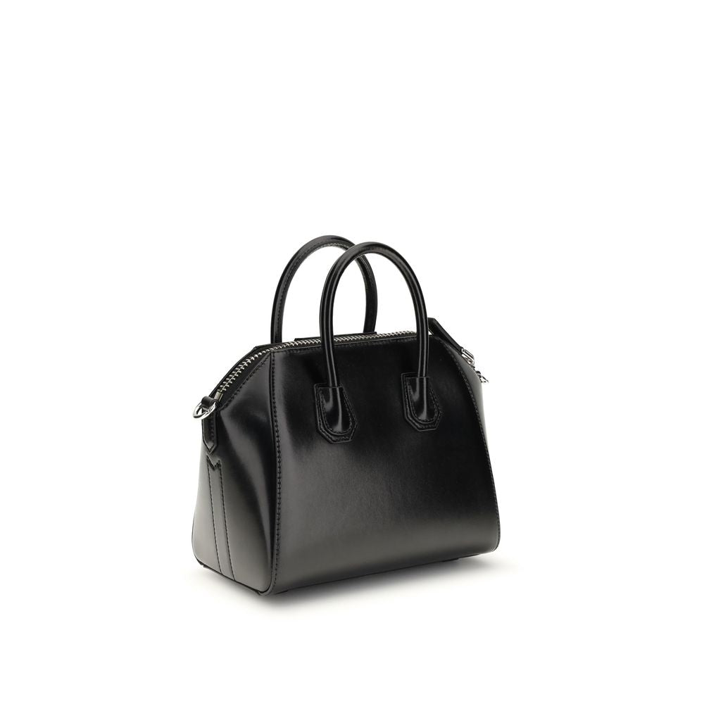 Black Calf Leather Bos Taurus Handbag Bag
