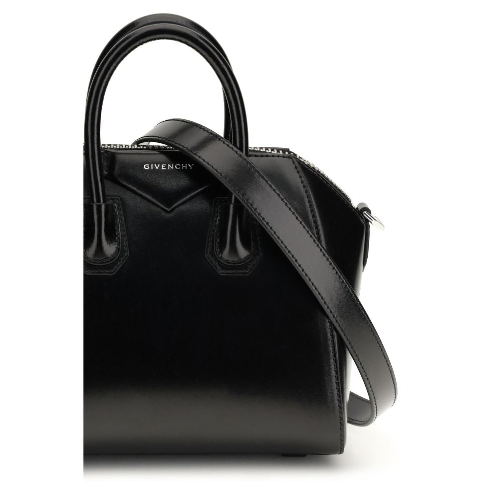 Black Calf Leather Bos Taurus Handbag Bag