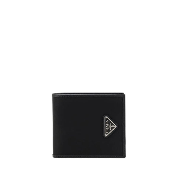 Prada 90% Recycled Polyamide wallet in black