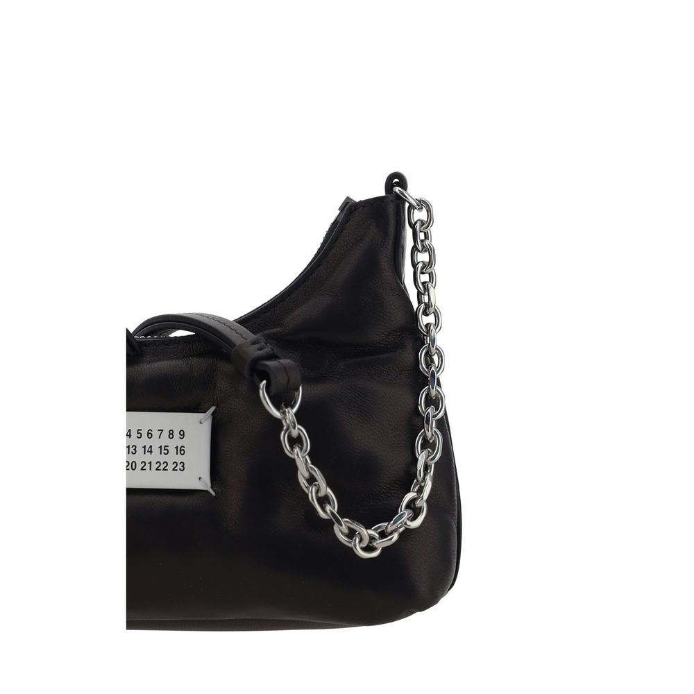 Black Calf Leather Bos Taurus Shoulder Bag