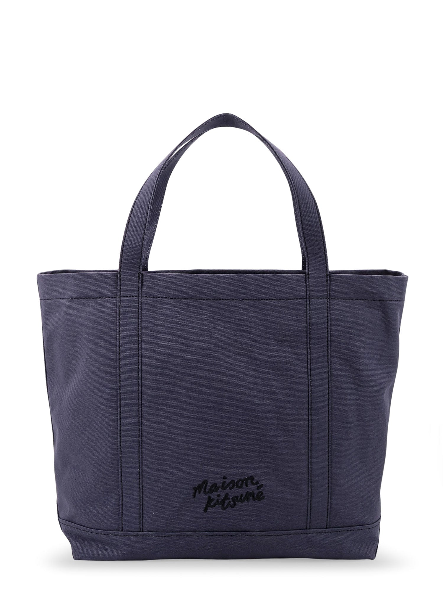 Maison Kitsune Bags Grey Cotone