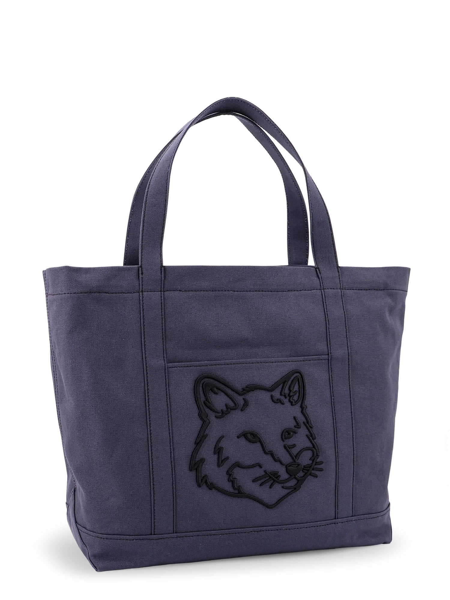 Maison Kitsune Bags Grey Cotone