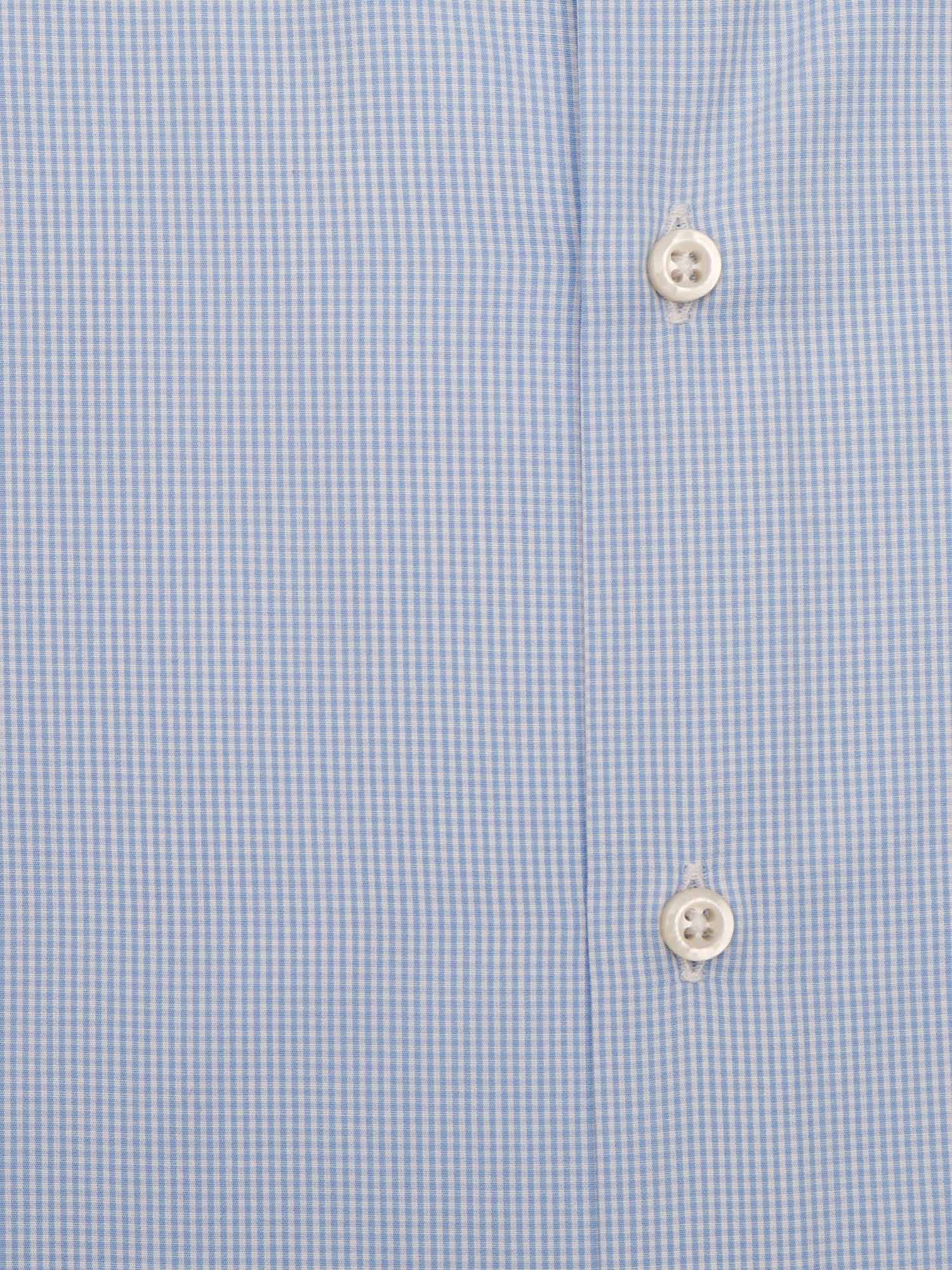 Mens Shirt Light Blue Cotton
