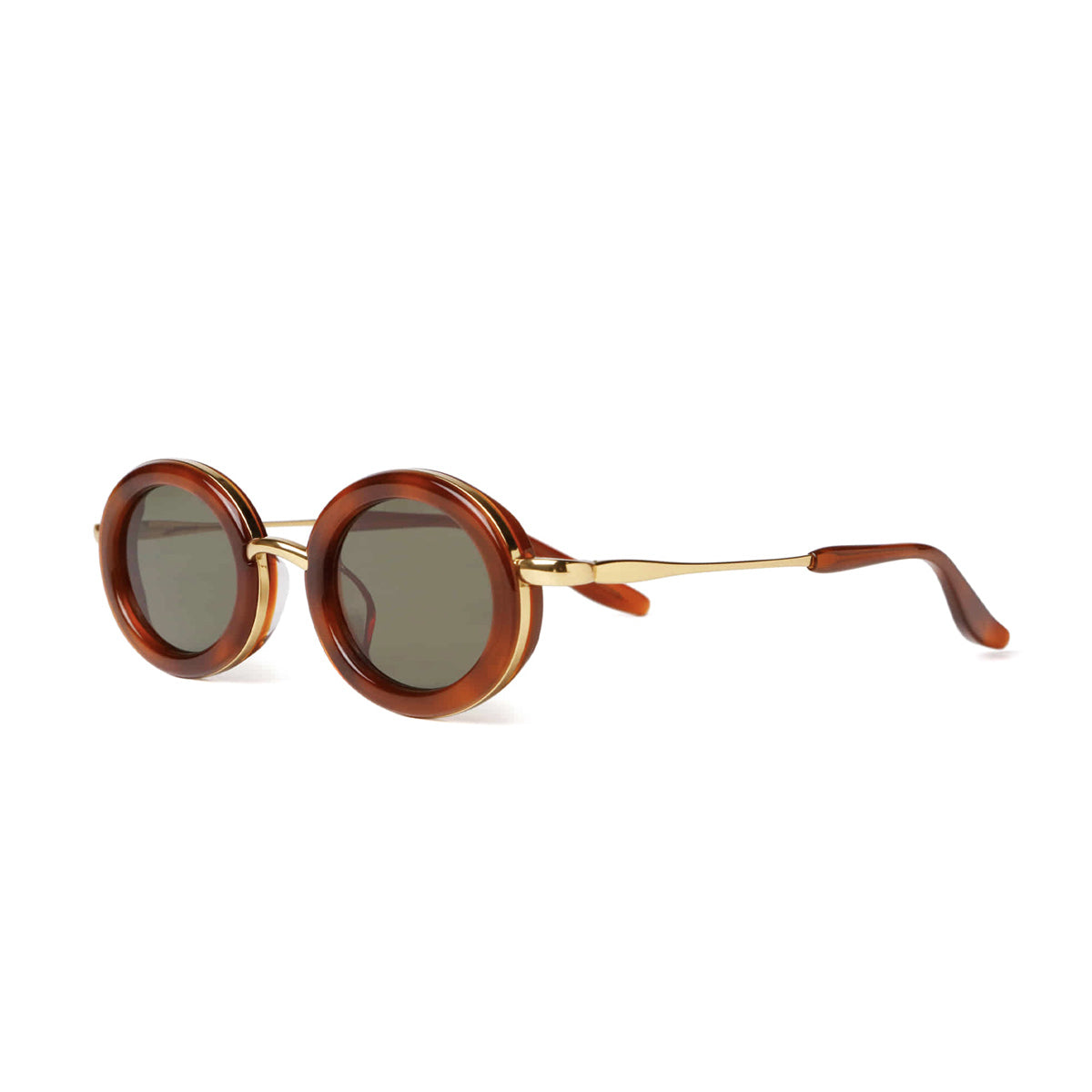 Projekt Produkt P12 HMCC5 C3G Tortoise Gold Marrone Acetate/titanium Occhiali Da Sole