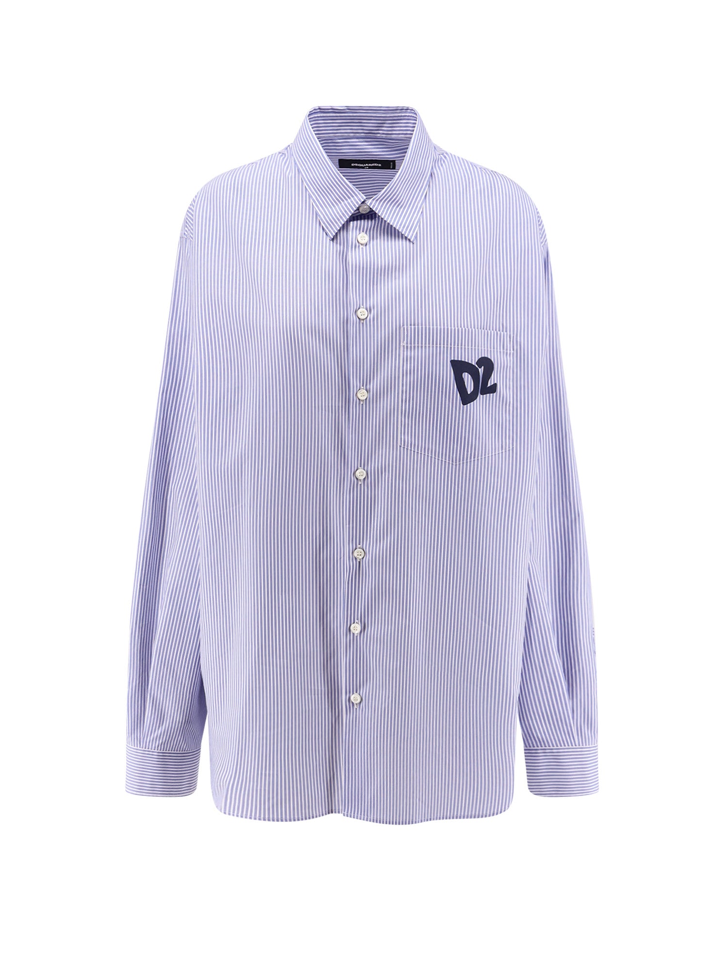 Dsquared2 Shirts Light Blue Cotone