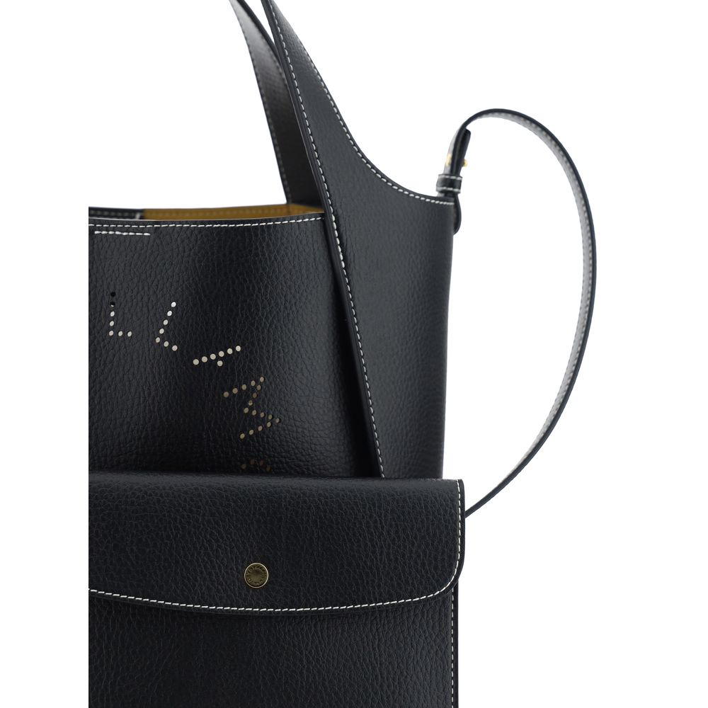 Black Polyamide Handbag Bag
