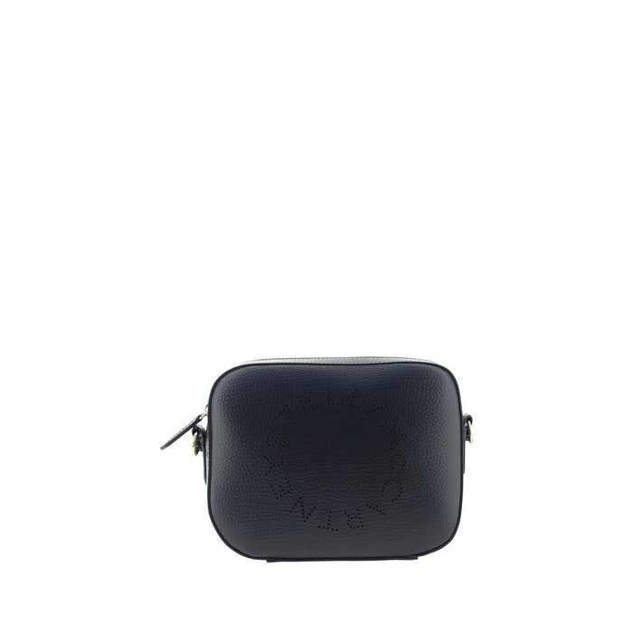 Stella McCartney 50% Polyurethane shoulder bag in black