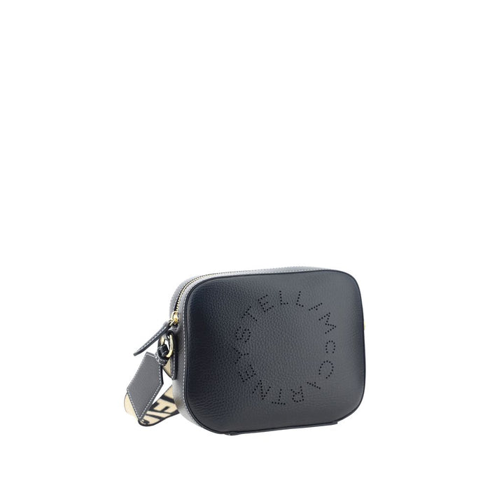 Stella McCartney 50% Polyurethane shoulder bag in black — view 2