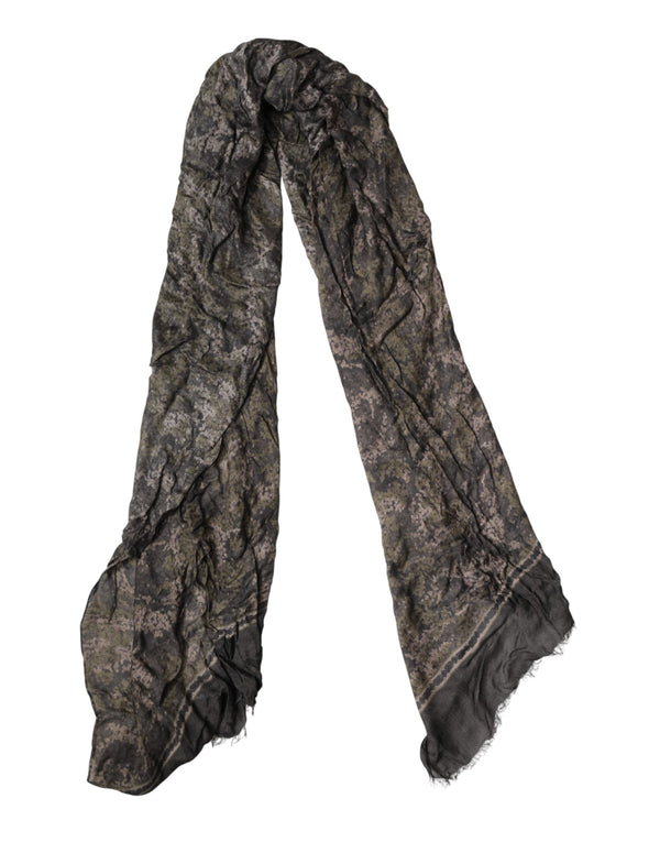 Dolce & Gabbana 90% Modal shawl in brown