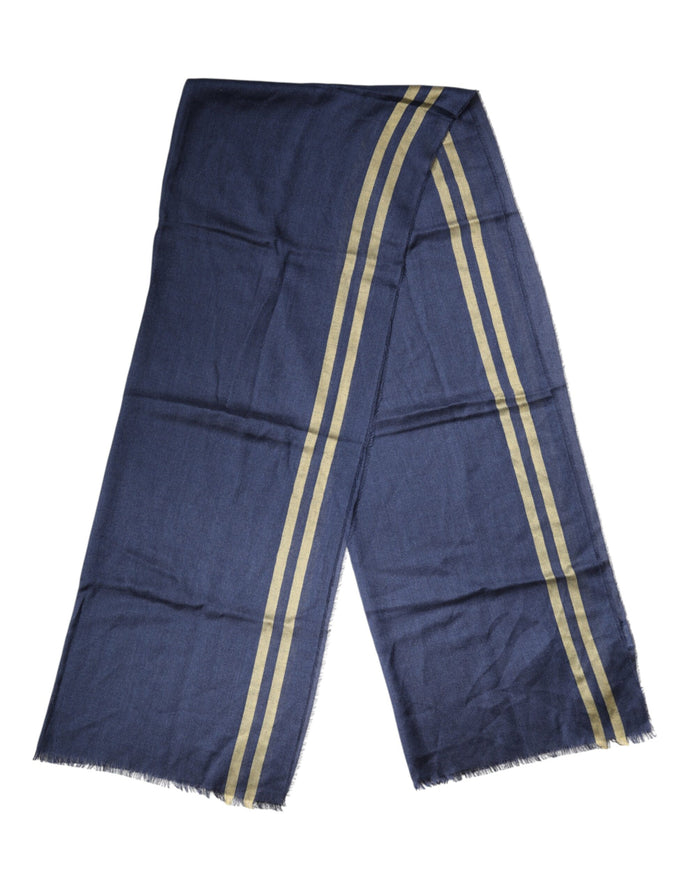 Dolce & Gabbana 6% Cotton scarf in navy