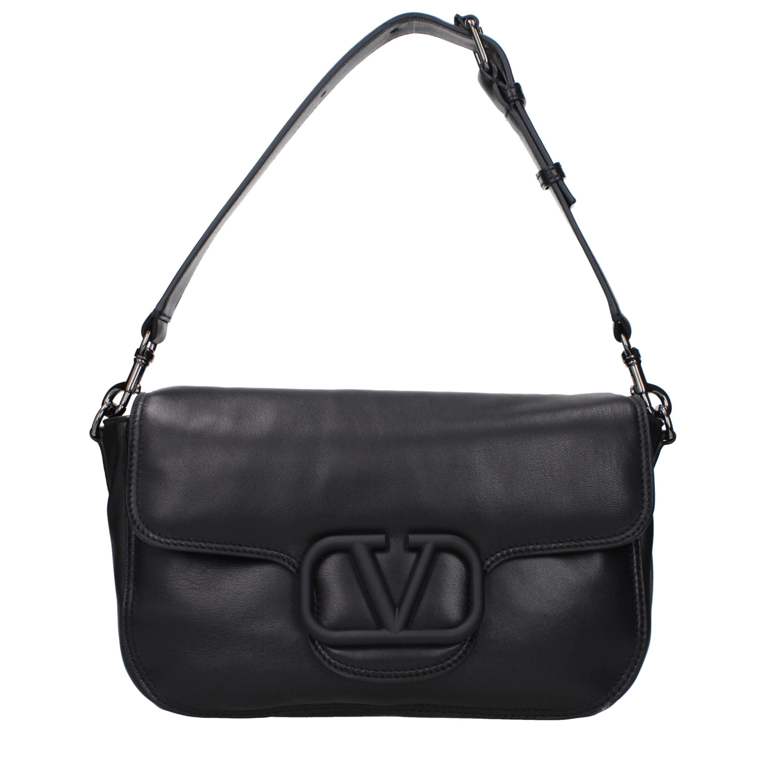 Black Leather Handbag Bag