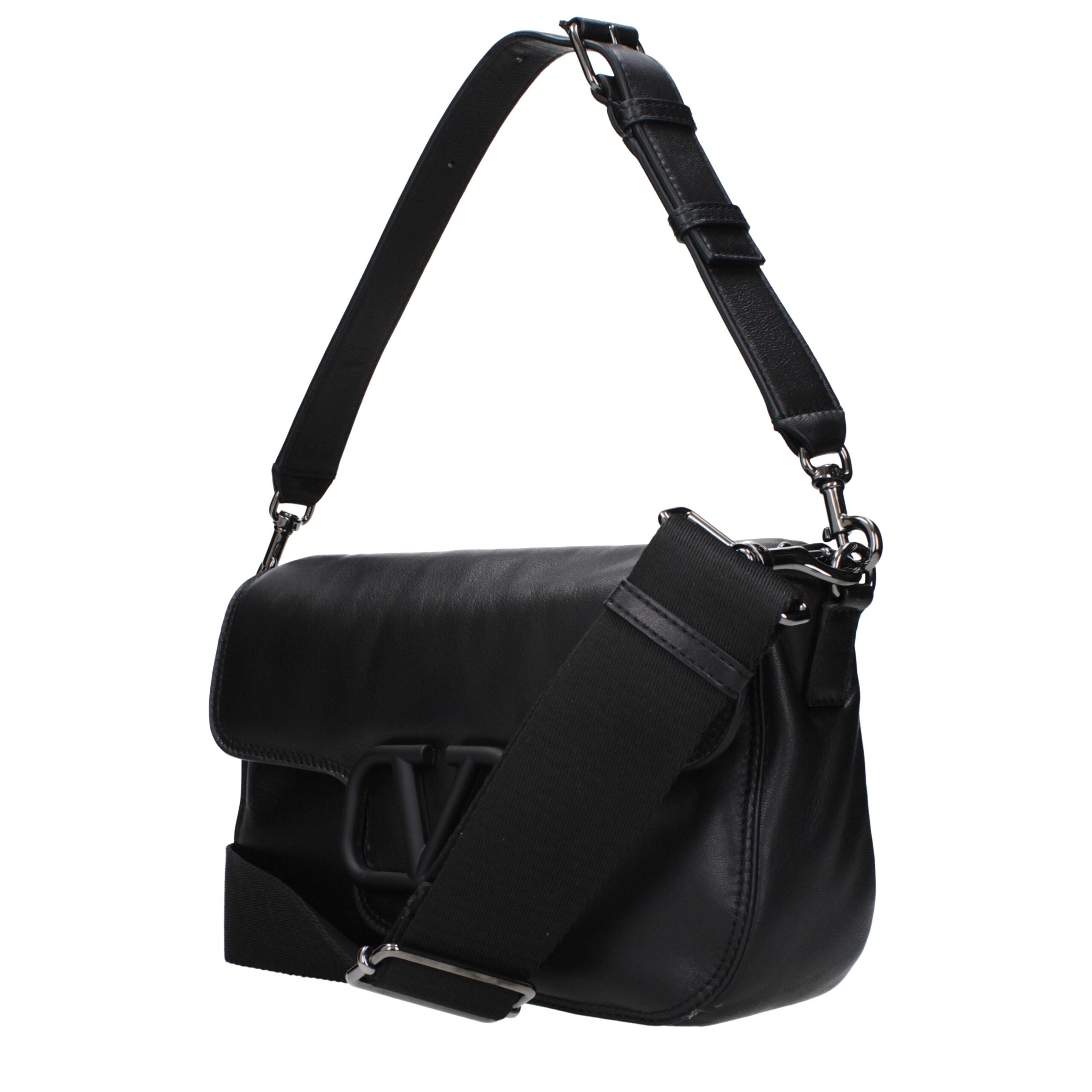 Black Leather Handbag Bag
