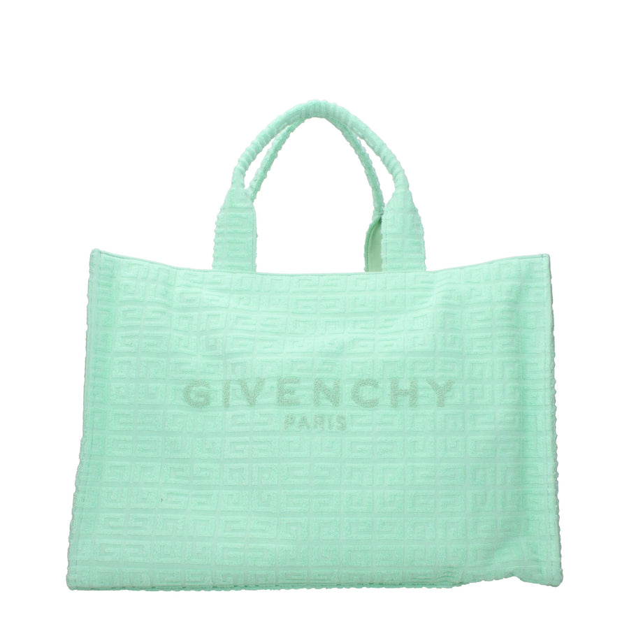 Givenchy Jacquard fabric tote bag in green