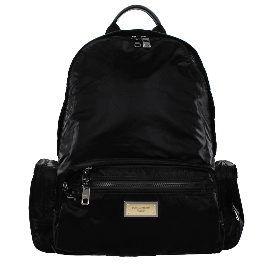 Dolce & Gabbana Nylon backpack in black