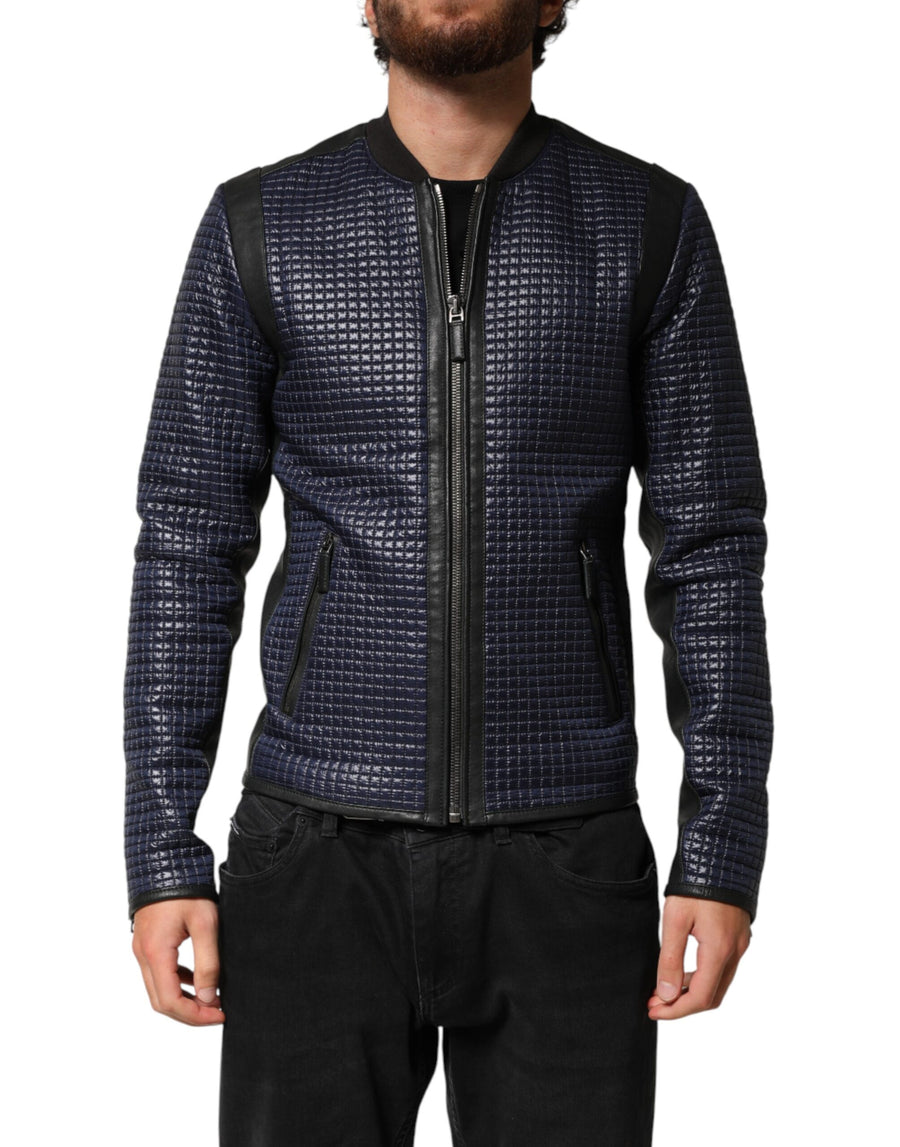 Dolce & Gabbana 95% Polyamide jacket in blue