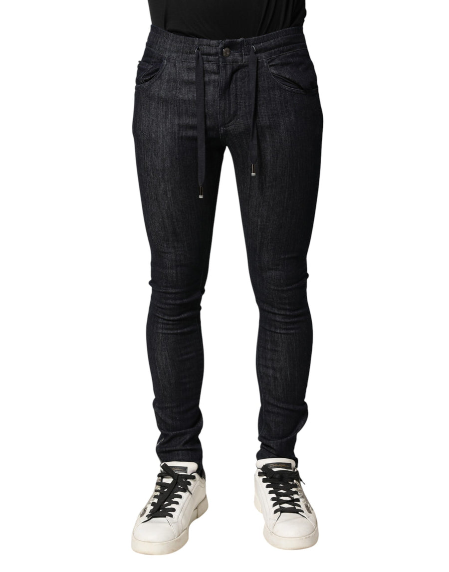 Dolce & Gabbana 92% Cotton jeans in black