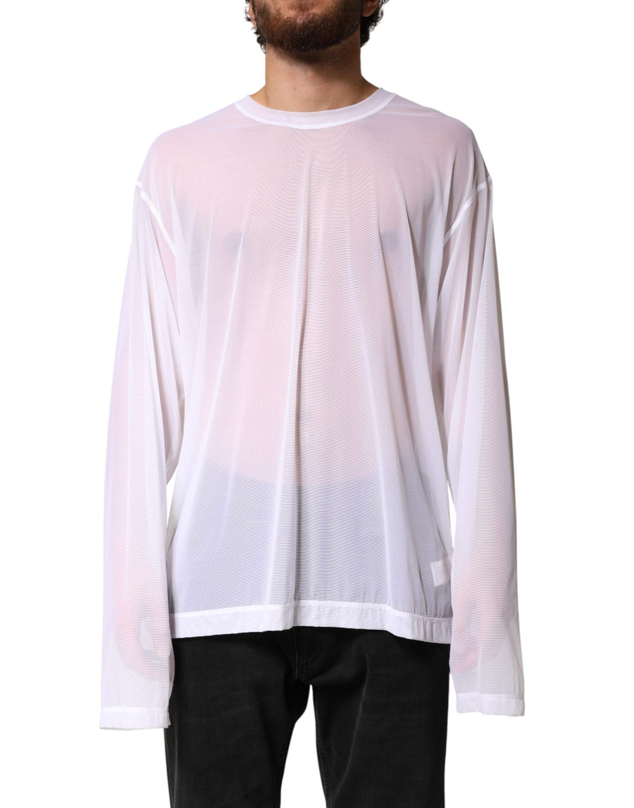 Dolce & Gabbana 100% Polyamide t-shirt in white