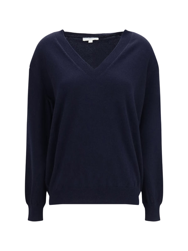 Malo 100% Cashmere sweater in navy