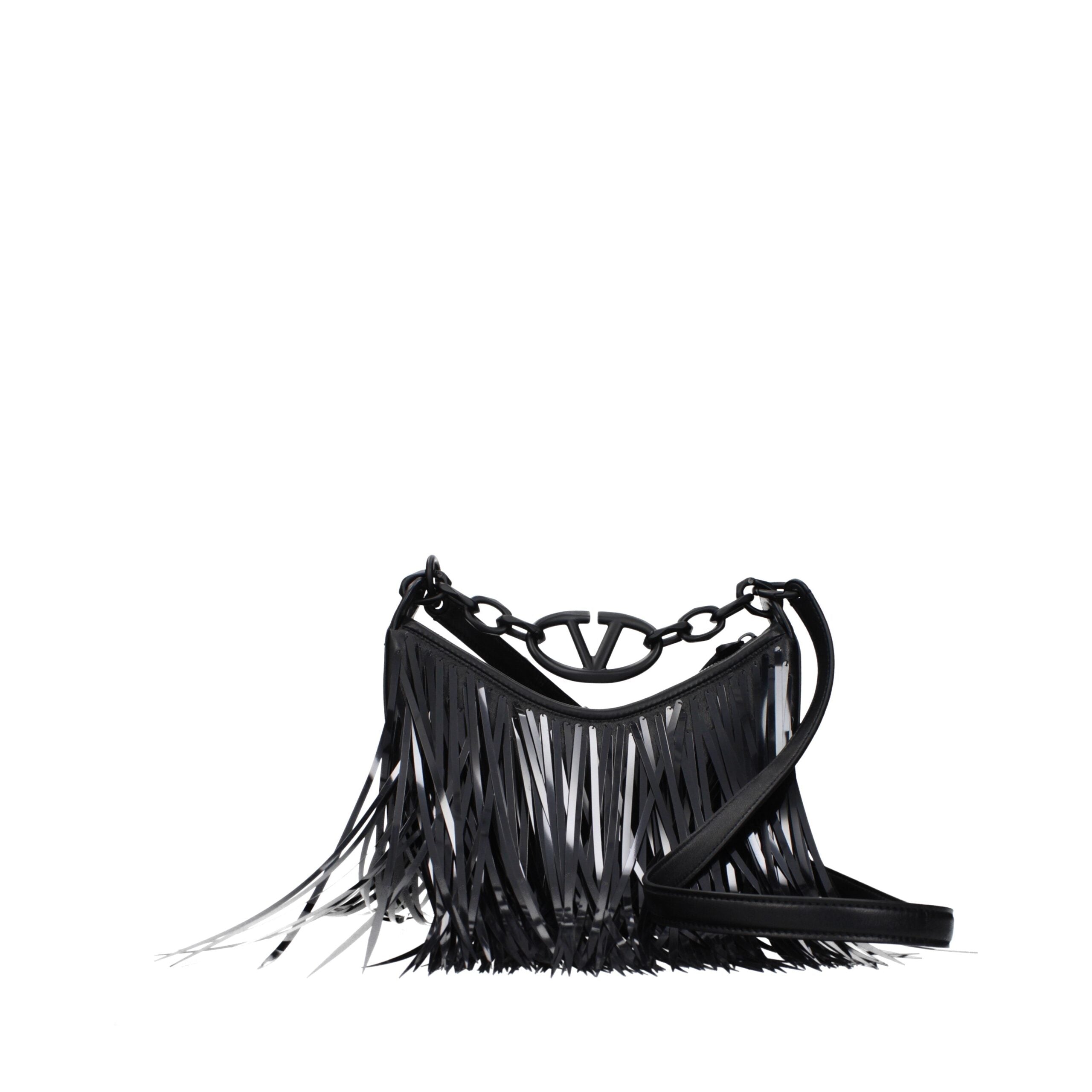 Black Leather Handbag Bag