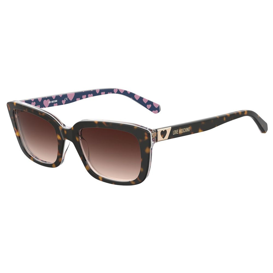 Love Moschino LMMOL042S086F3HAAC Acetate sunglasses in brown