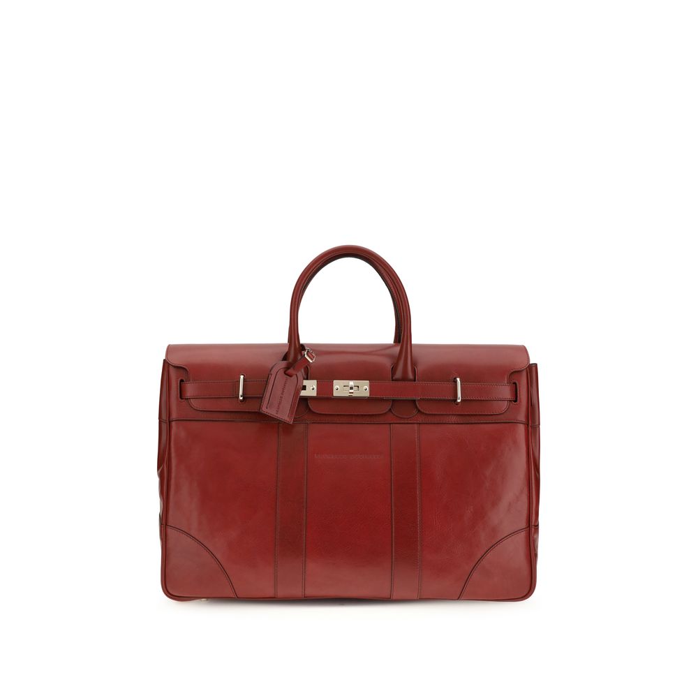 Bordeaux Calf Leather Bos Taurus Luggage And Travel Bag