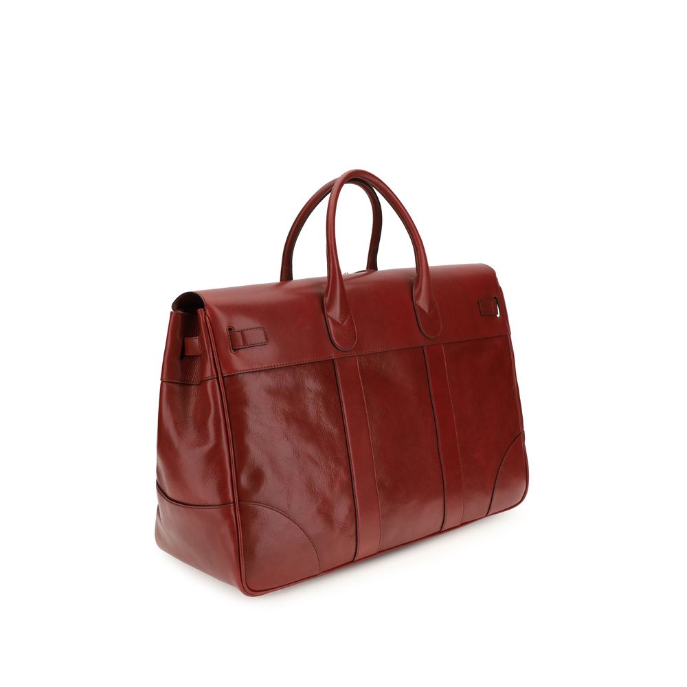 Bordeaux Calf Leather Bos Taurus Luggage And Travel Bag