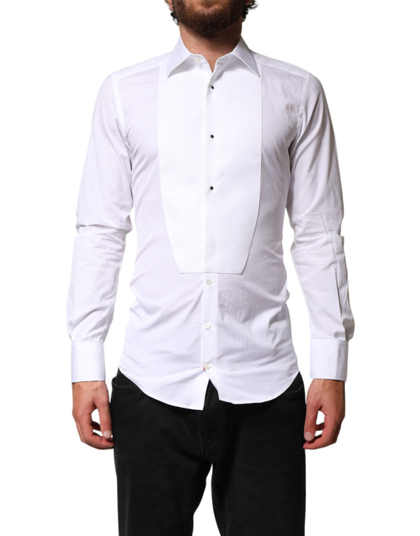 Dolce & Gabbana 100% Cotton dress shirt in white