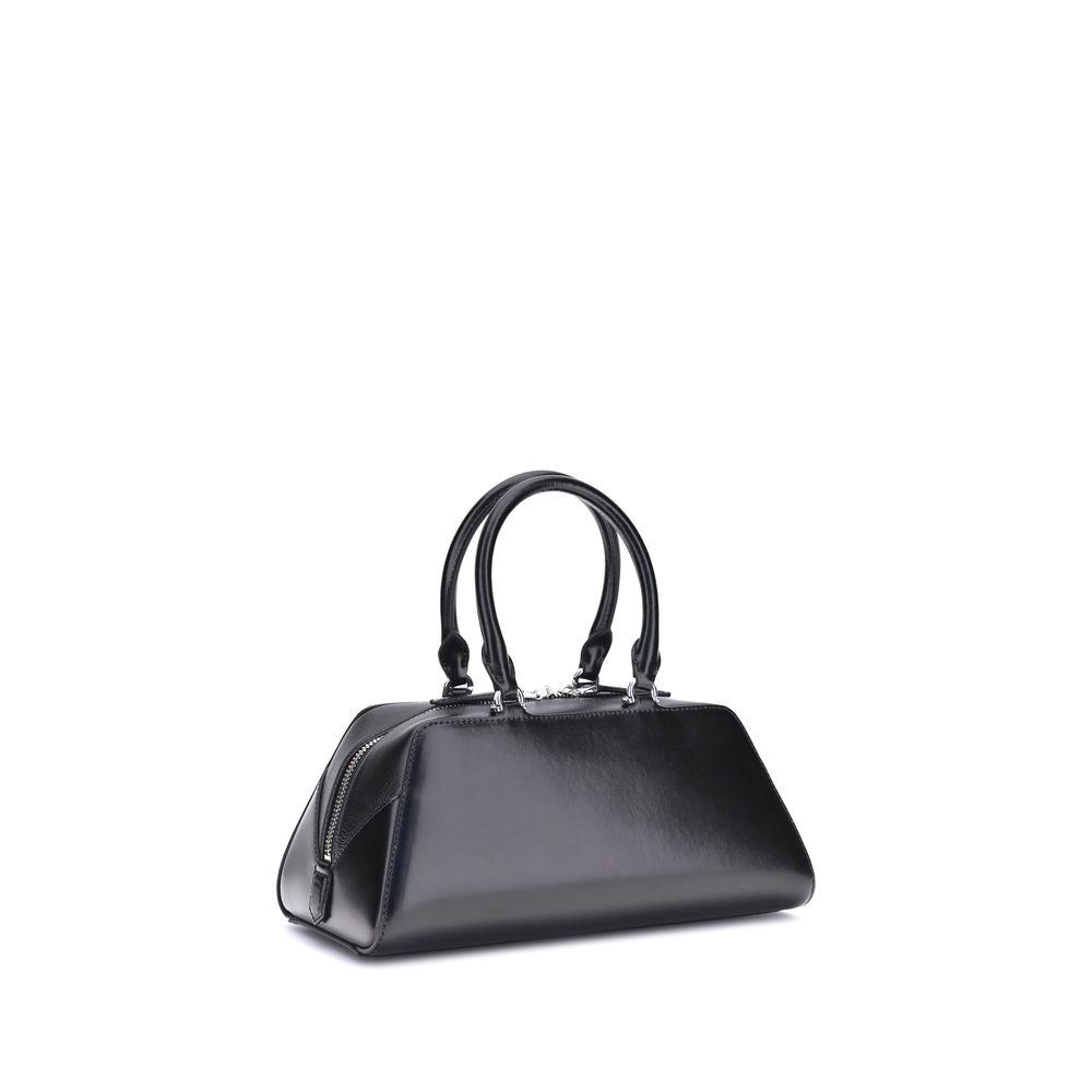 Black Calf Leather Bos Taurus Handbag Bag