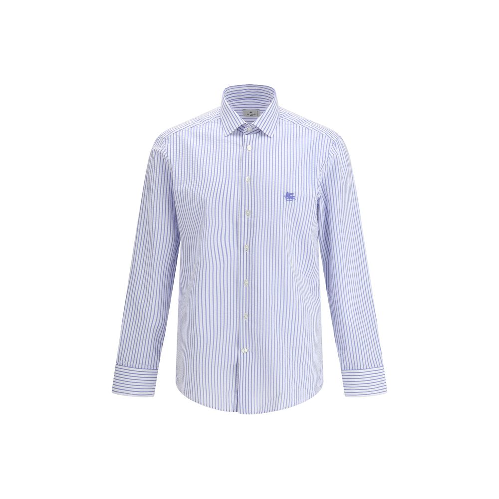 Etro 100% Cotton shirt in blue
