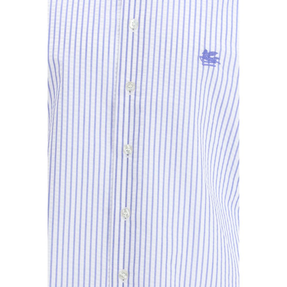 Etro 100% Cotton shirt in blue — view 3
