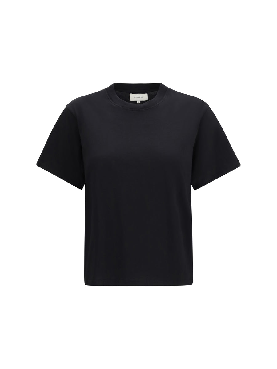 Loulou De Saison 100% Cotton t-shirt in black