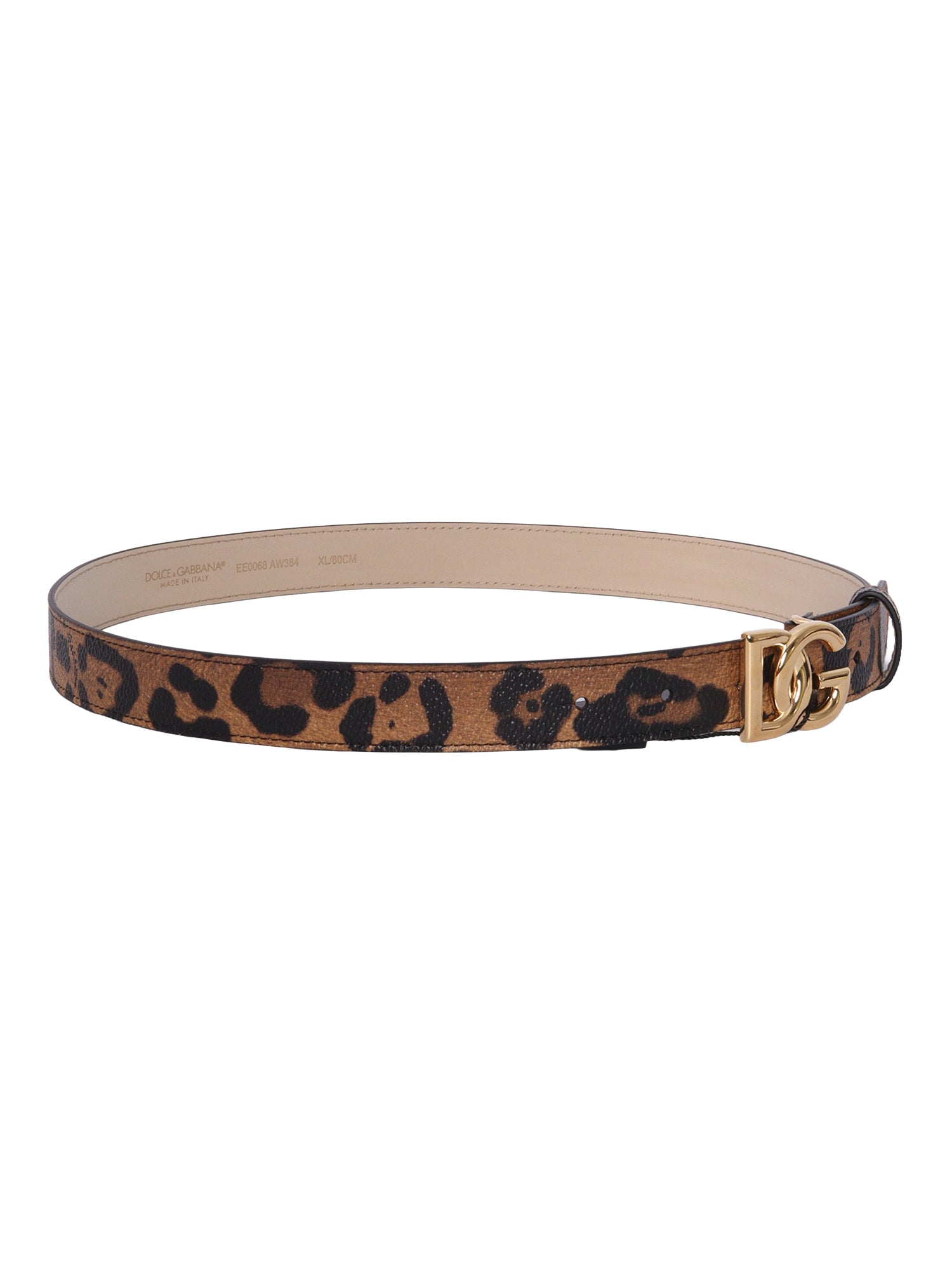 LOGO BELT Brown