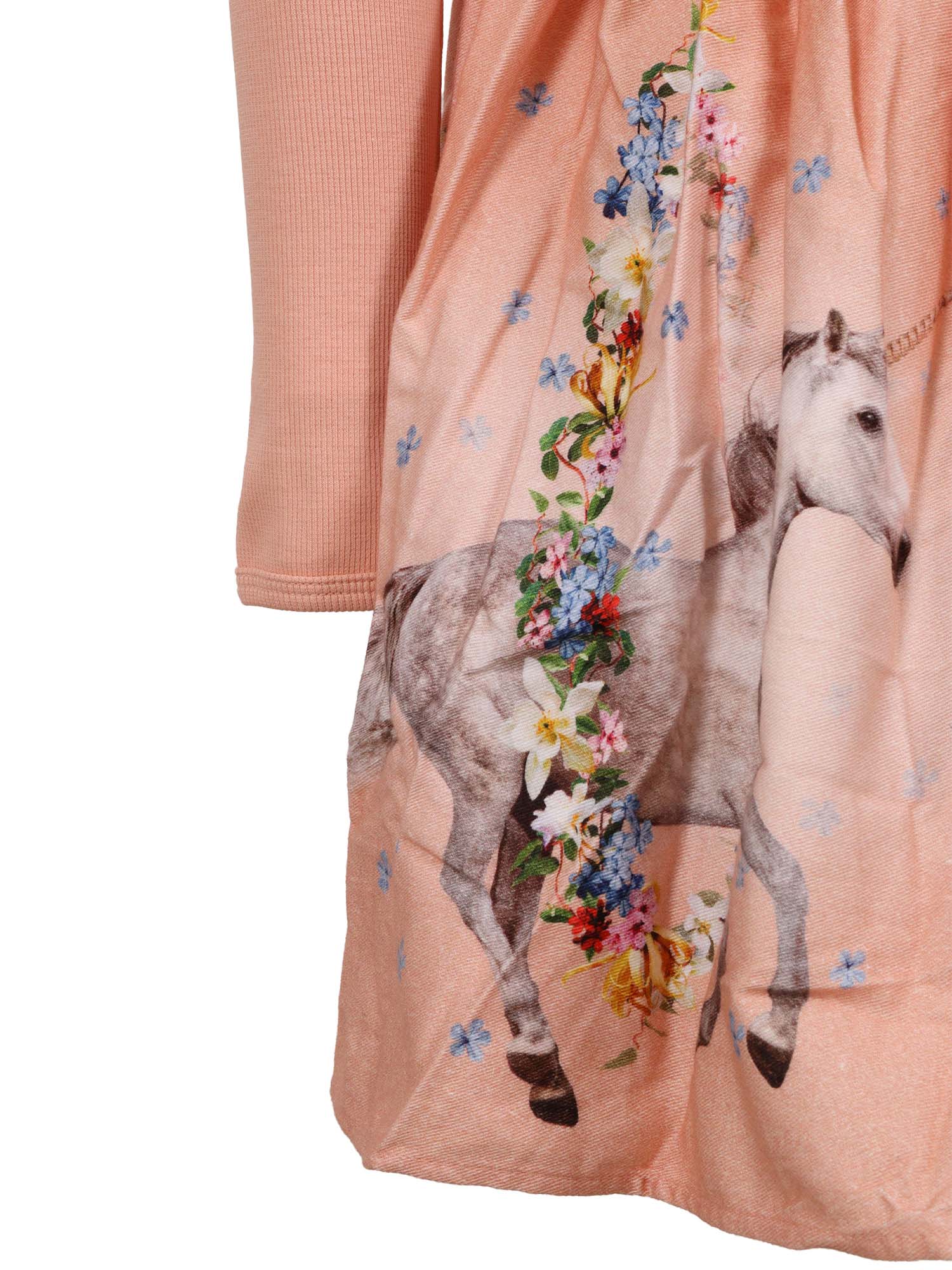 Casie Warm Dress Ls Cotton Organic