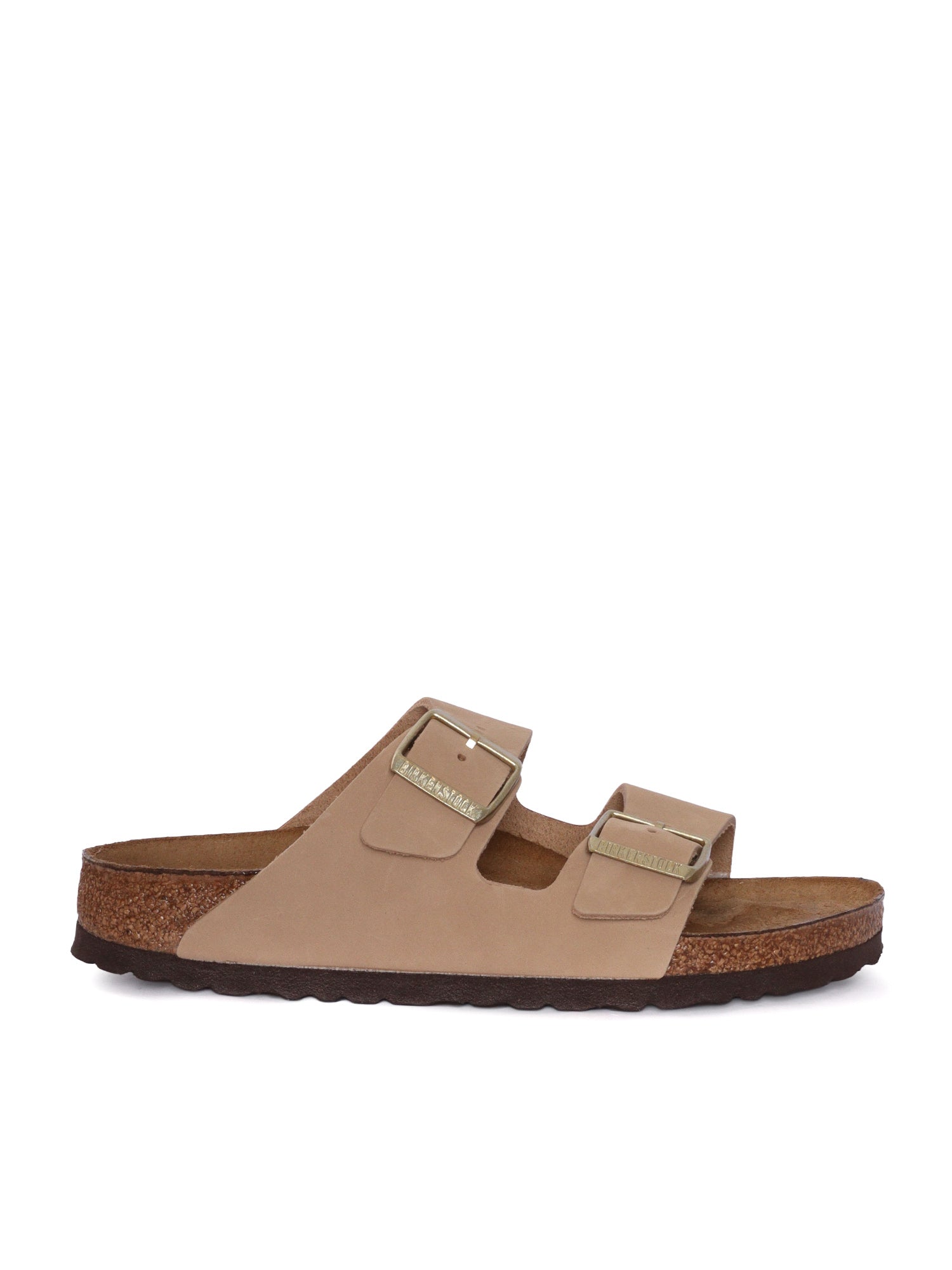 Arizona SFB sandcastle, Nubuck Leather Beige Sole In Eva Sandal