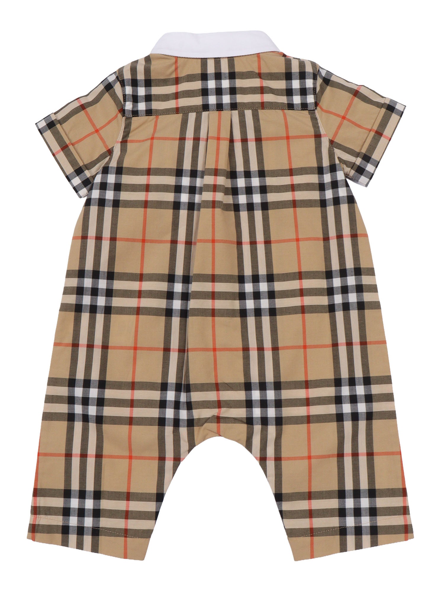 NB OVERALLS Beige Cotton Dungarees