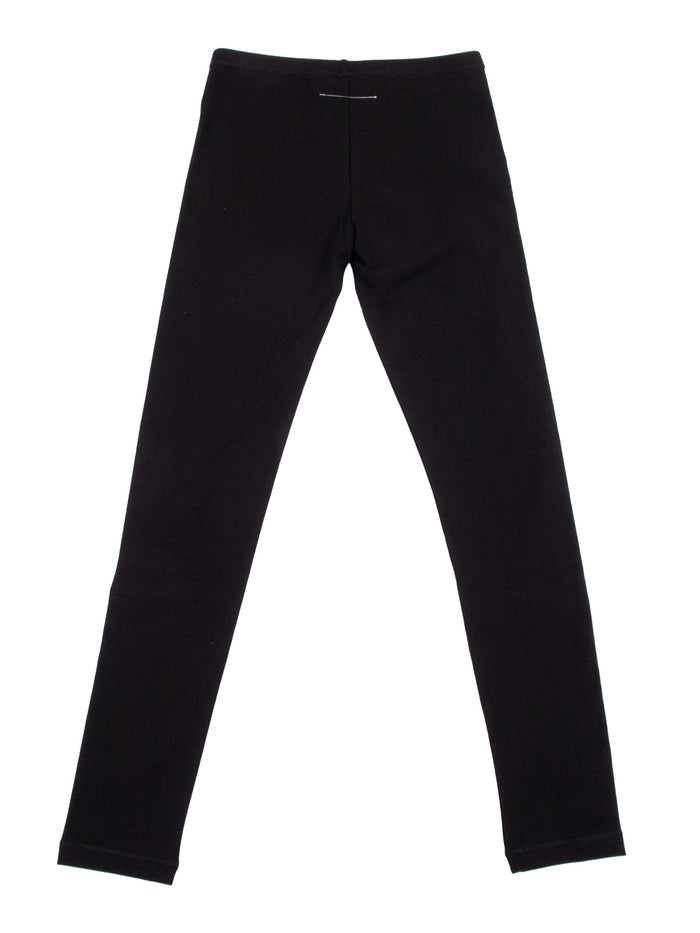 Pants Black Cotton Elastane