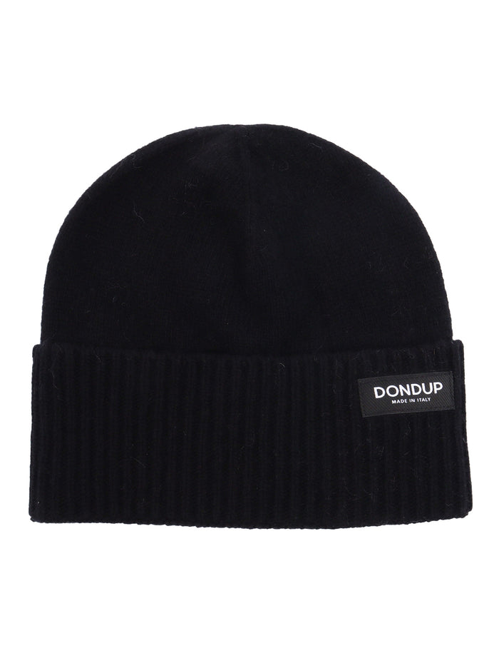 Cap Black Cashmere Wool Hat