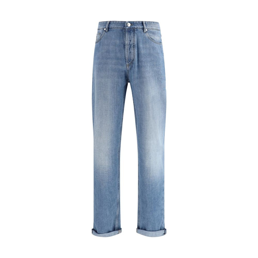 Brunello Cucinelli 100% Cotton jeans in blue