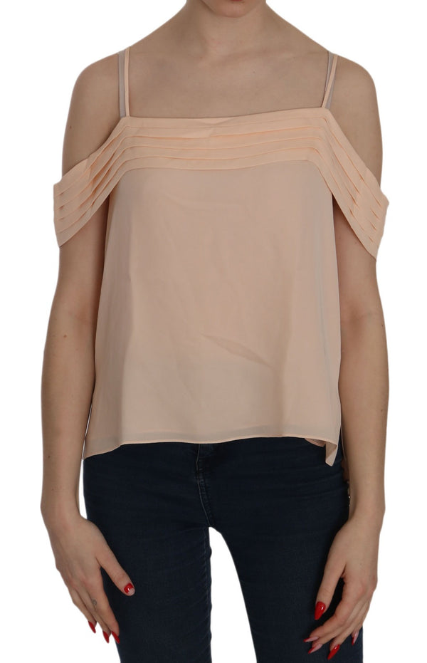 Alexander Wang 100% Silk blouse in peach