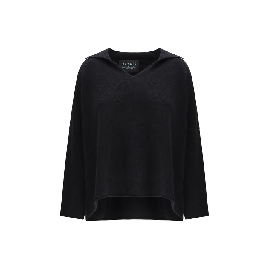 Alanui 71% Cashmere sweater in black
