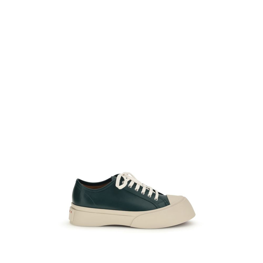 Marni Upper 100% Calf Leather Bos Taurus sneaker in black