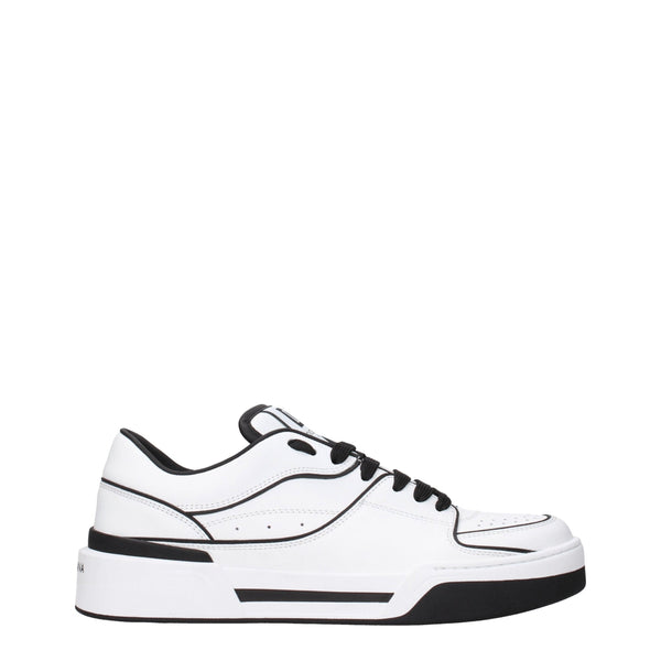 Dolce & Gabbana Leather sneakers in white