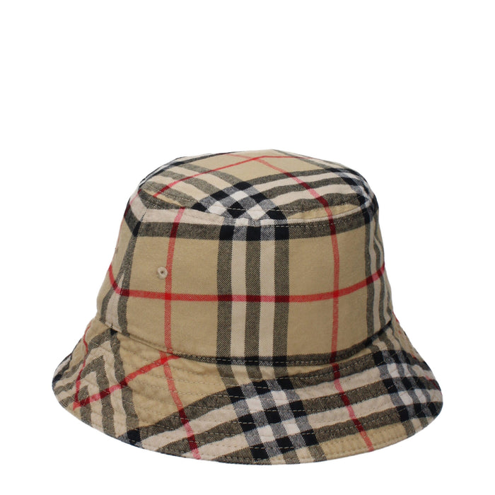 Burberry BU9489258479881BT 100% cotton bucket hat in beige — view 2