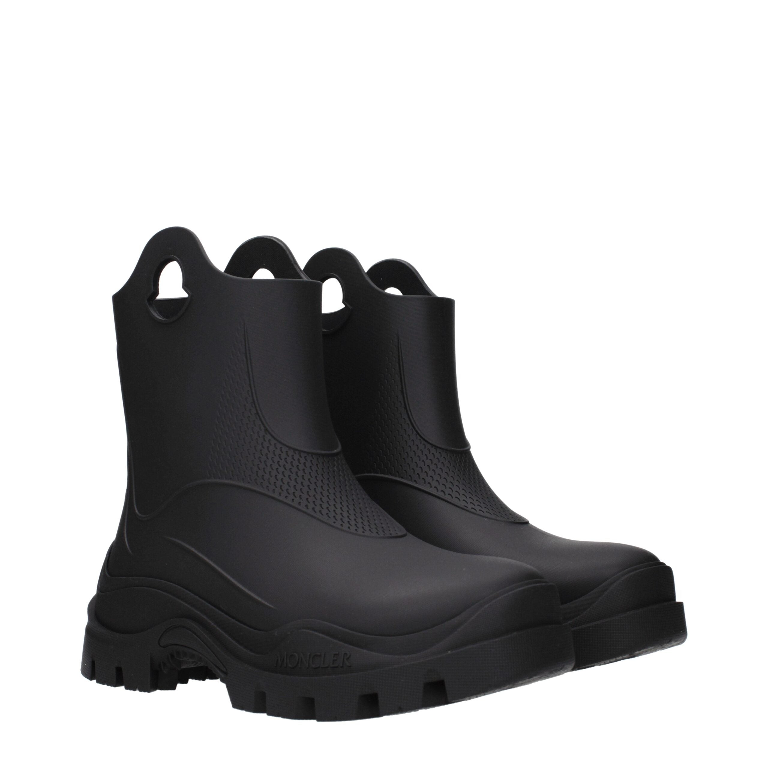 Moncler Neoprene boot in black — view 2