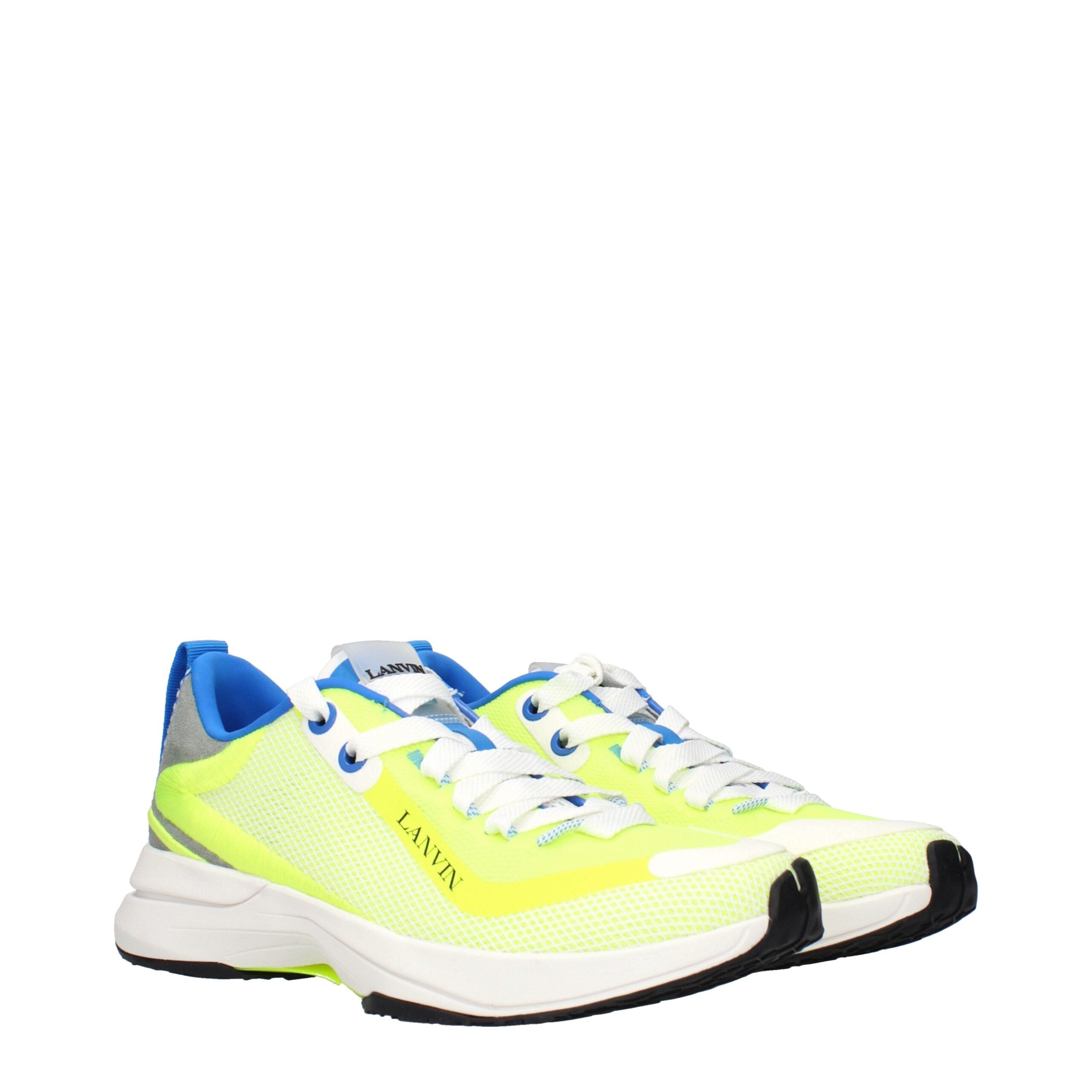 Lanvin sneaker in yellow — view 2