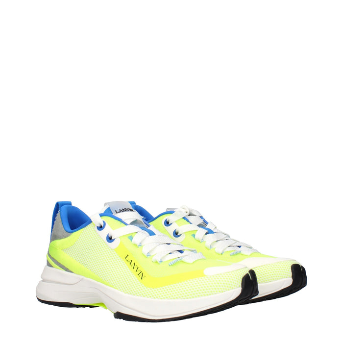 Lanvin sneaker in yellow — view 2