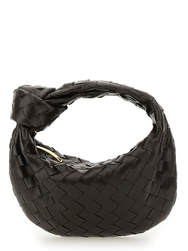 Handbag Jodie Mini Brown Lambskin Handbags