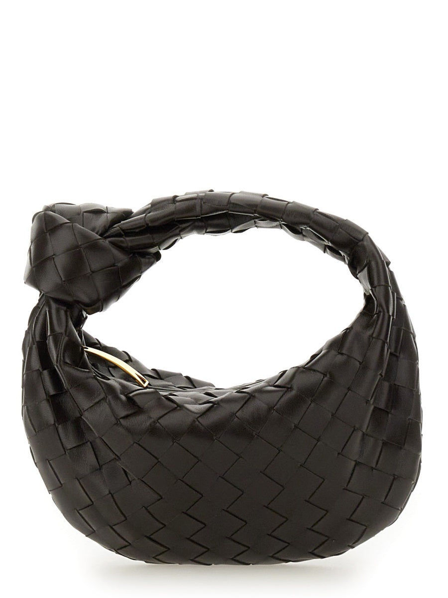 Handbag Jodie Mini Brown Lambskin Handbags